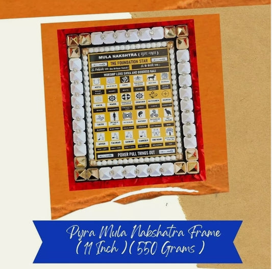 Mula Nakshatra Frame Combine Power Of Yantra/Mantra/Pyramid Energized