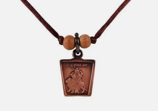 Chandra (Moon) Planet Yantra Pendant Pure Copper Activated & Energized Locket