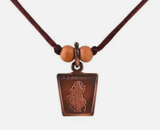 Mangal (Mars) Planet Yantra Pendant Pure Copper Activated & Energized Locket