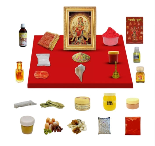 Ambe Mata Puja Kit/ Navratri Pujan Samagri