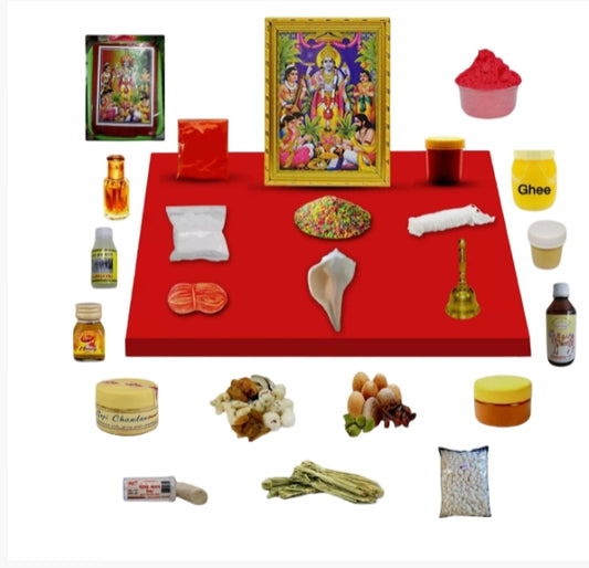 Satyanarayan Puja Kit /Satyanarayan Pujan Samagri For Pooja Hindu Religion