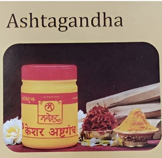 Natural Kesar Ashtaganda Powder Divine Properties For Puja Use