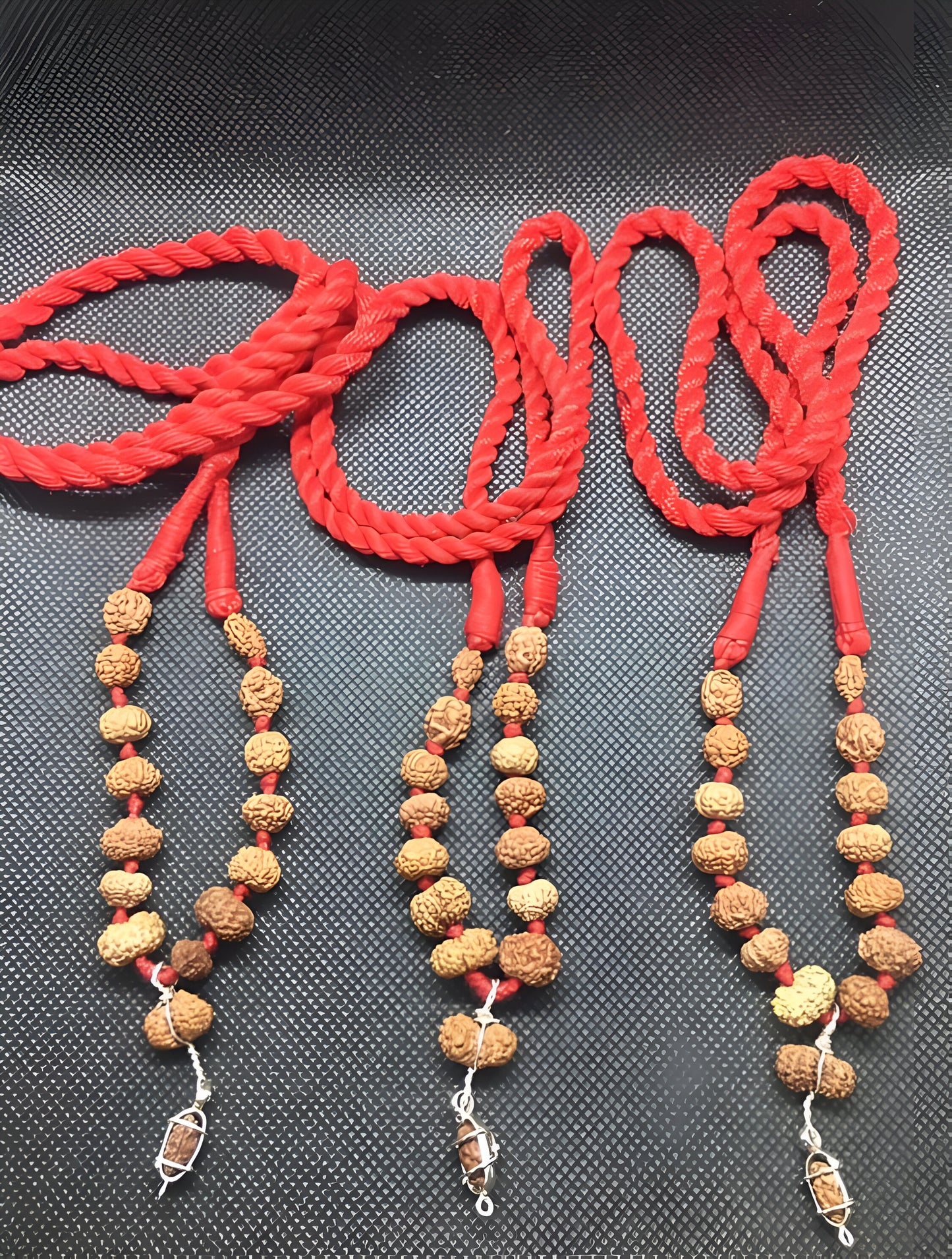Indonesian Siddha Mala (1-14 Mukhi,Ganesh,Gaurishankar) Tiny Size