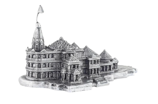 Ayodhya Ram Mandir In Pure 925 Silver