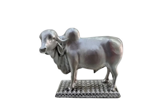 Cow In Pure 925 Silver