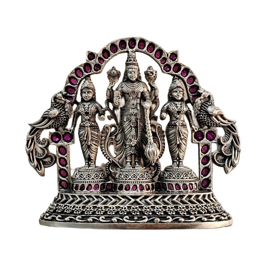 Lord Balaji Idol In Pure 925 Silver
