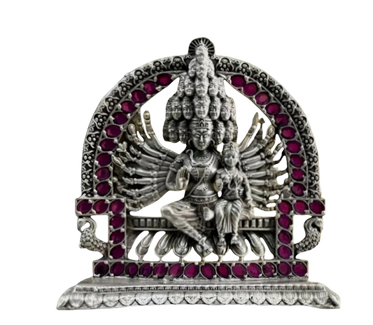 Maha Sadashiv Idol In Pure 925 Silver