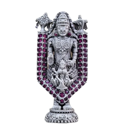 Lord Balaji Idol In Pure 925 Silver