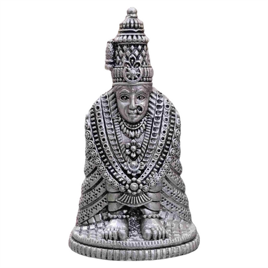 Tulja Bhavani Idol In Pure 925 Silver