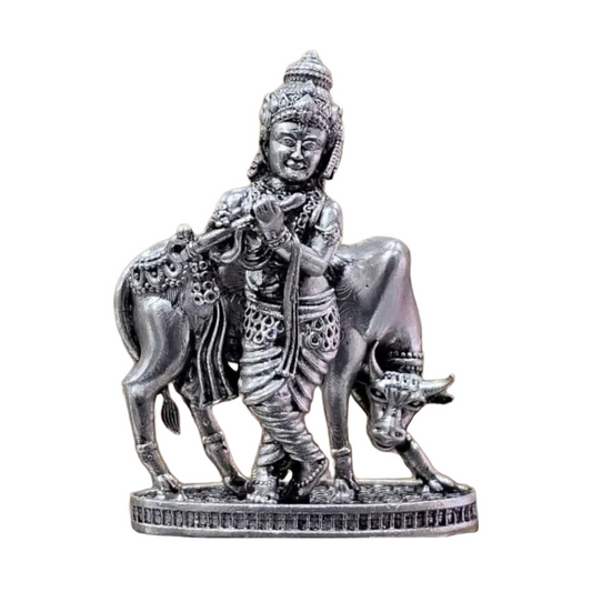 Shree Krishna Idol In Pure 925