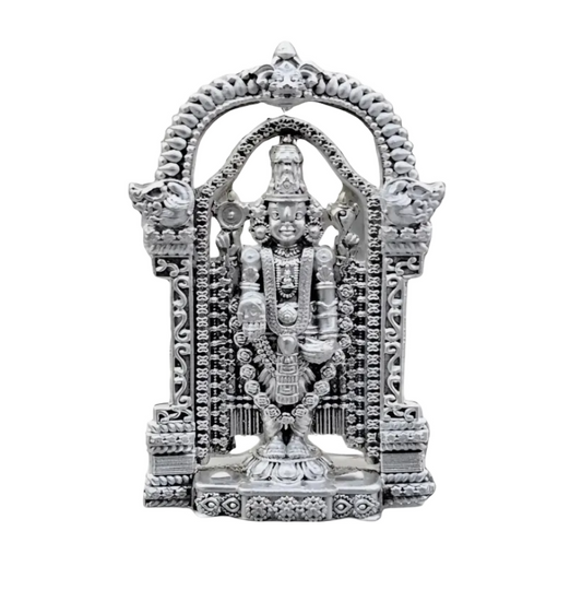 Lord Balaji Idol In Pure 925 Silver