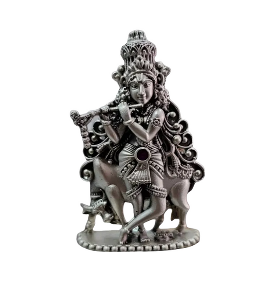 Shree Krishna Idol In Pure 925
