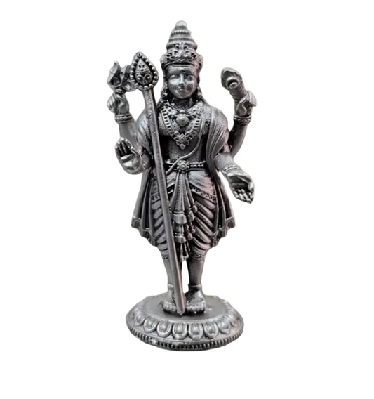Lord Karthikeya Idol In Pure 925 Silver
