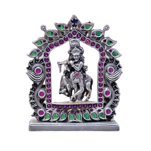 Shree Krishna Idol In Pure 925