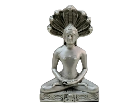 Parshwanath Idol In Pure 925 Silver