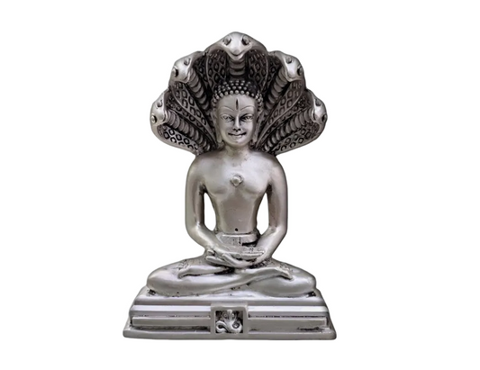 Parshwanath Idol In Pure 925 Silver