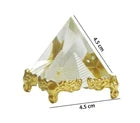 Vastu/Feng Shui Crystal Pyramid For Positive Energy & Vastu Correction Energized